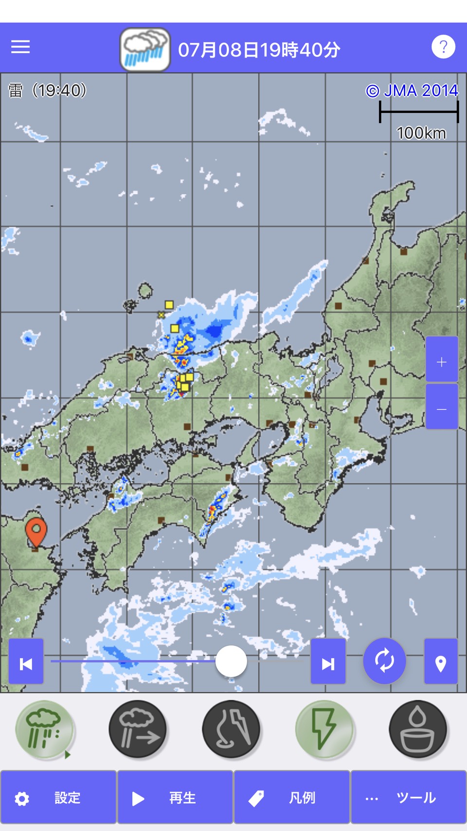 雷はどこに落ちた 昨日や今日落ちた落雷を調べる3つの方法 格調高き当たる天気予報